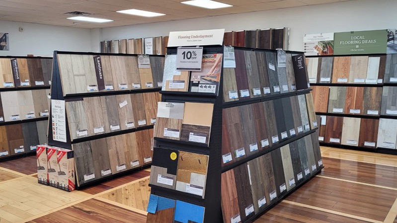 Interior of LL Flooring #1163 - Springdale | Front View