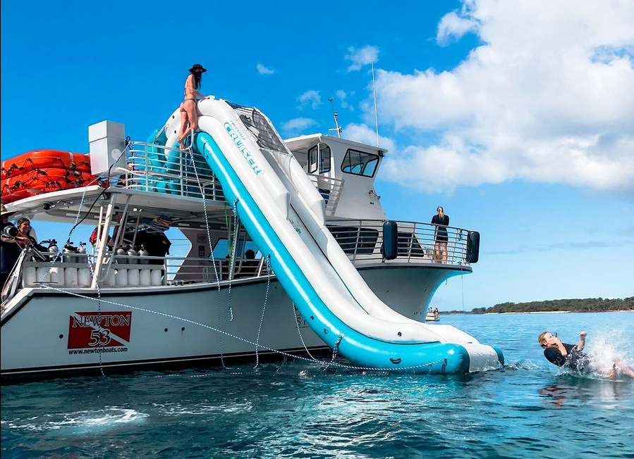 Maui Snorkeling Lani Kai Waterslide