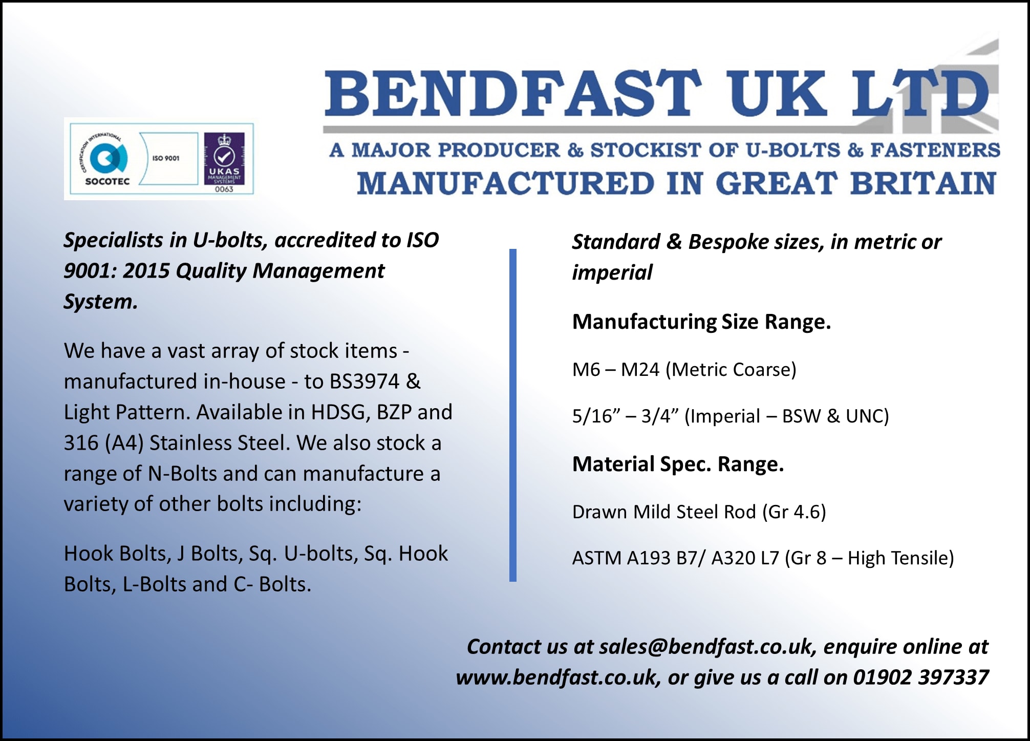 Images Bendfast UK Ltd