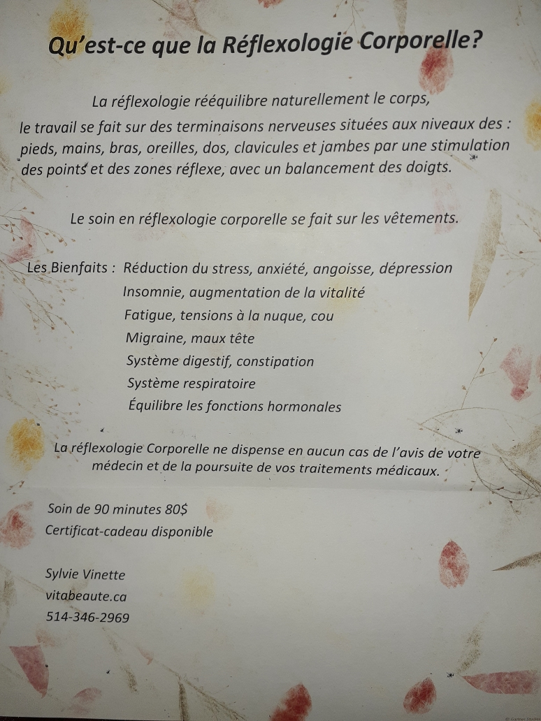 Images Vita Beauté Zen Réflexologie Corporelle Reiki