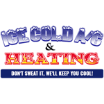 Ice Cold AC and Heating Logo