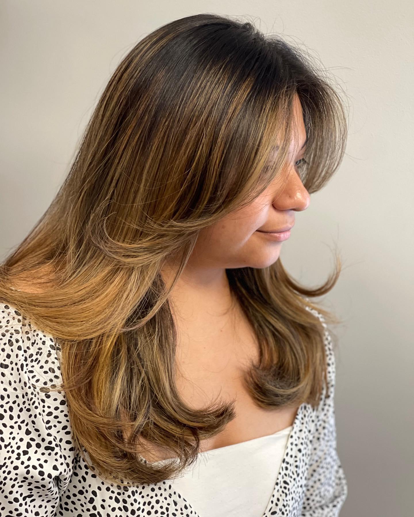 Beautiful Balayage By Mai Ge at RK Salon! Contact us today to learn more.
