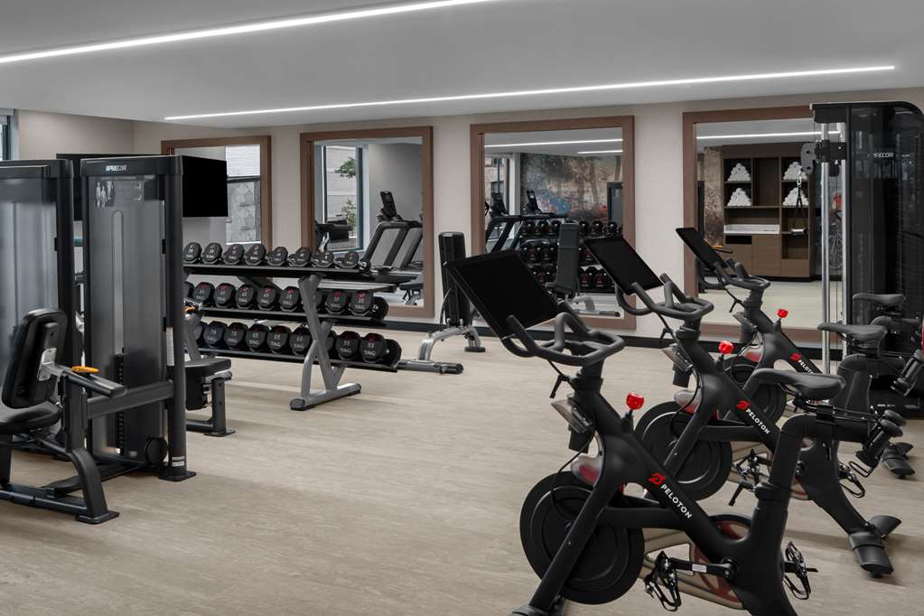 Health club  fitness center  gym