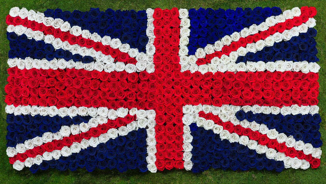 Infinite Rose Union Jack XXL