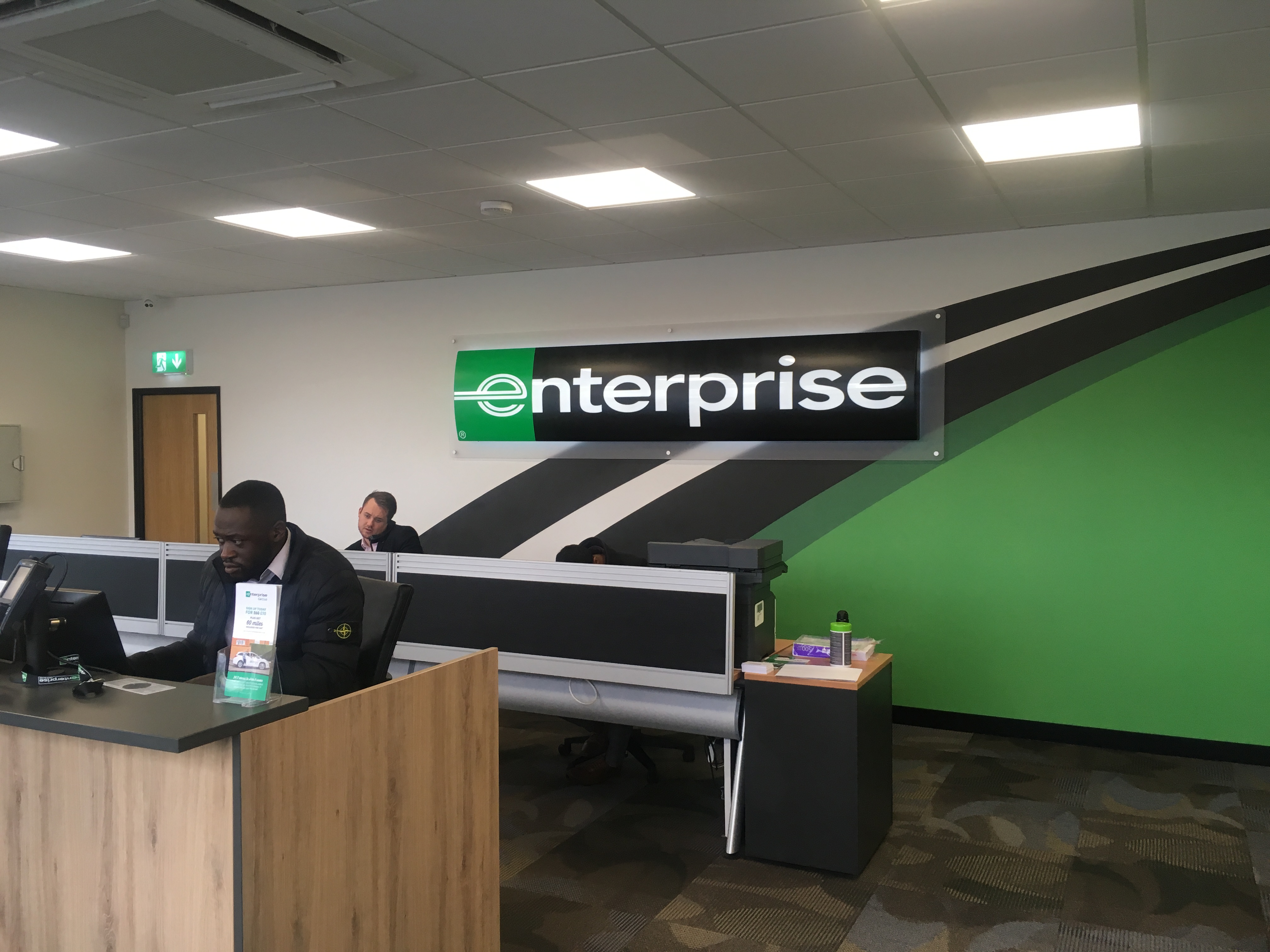 Enterprise Bracknell Branch desk Enterprise Car & Van Hire - Bracknell Bracknell 01344 485555