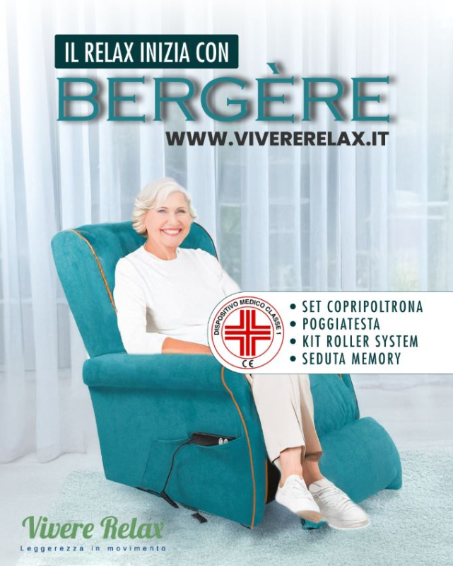 Images Vivere Relax - Poltrone Relax-Poltrone Alzapersona-Poltrone per Anziani