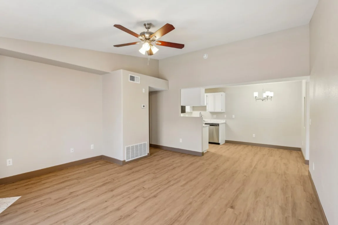 Living Room and Kitchen