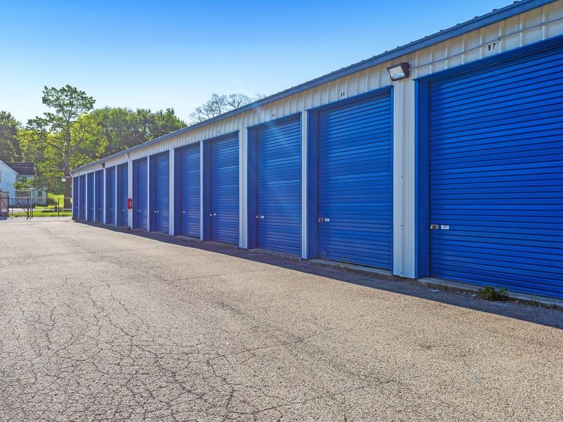 Exterior Units - Storage Express at 999 Riverside Dr, Sidney, OH 45365