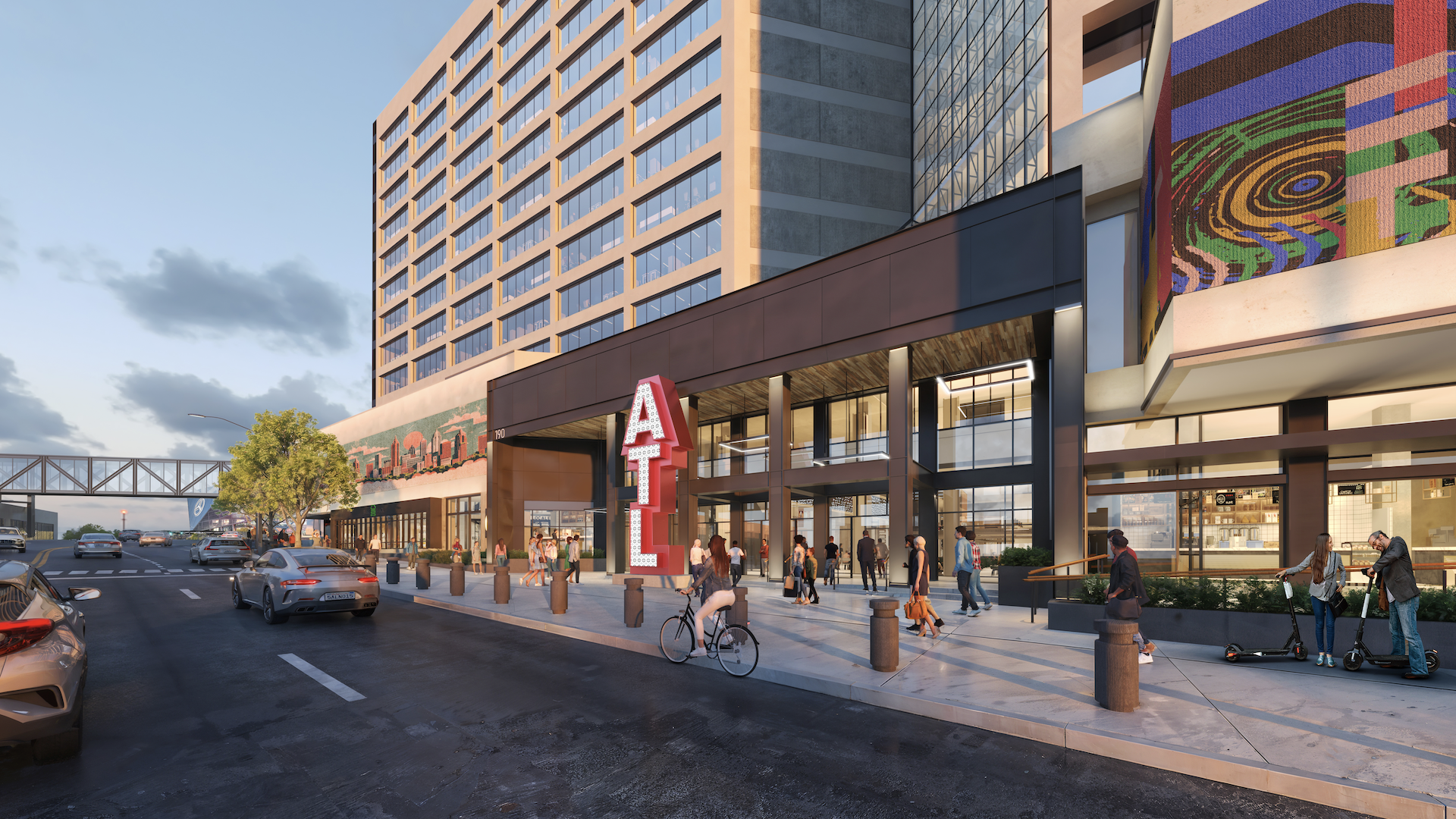 Rendering of The CTR from the South entrance