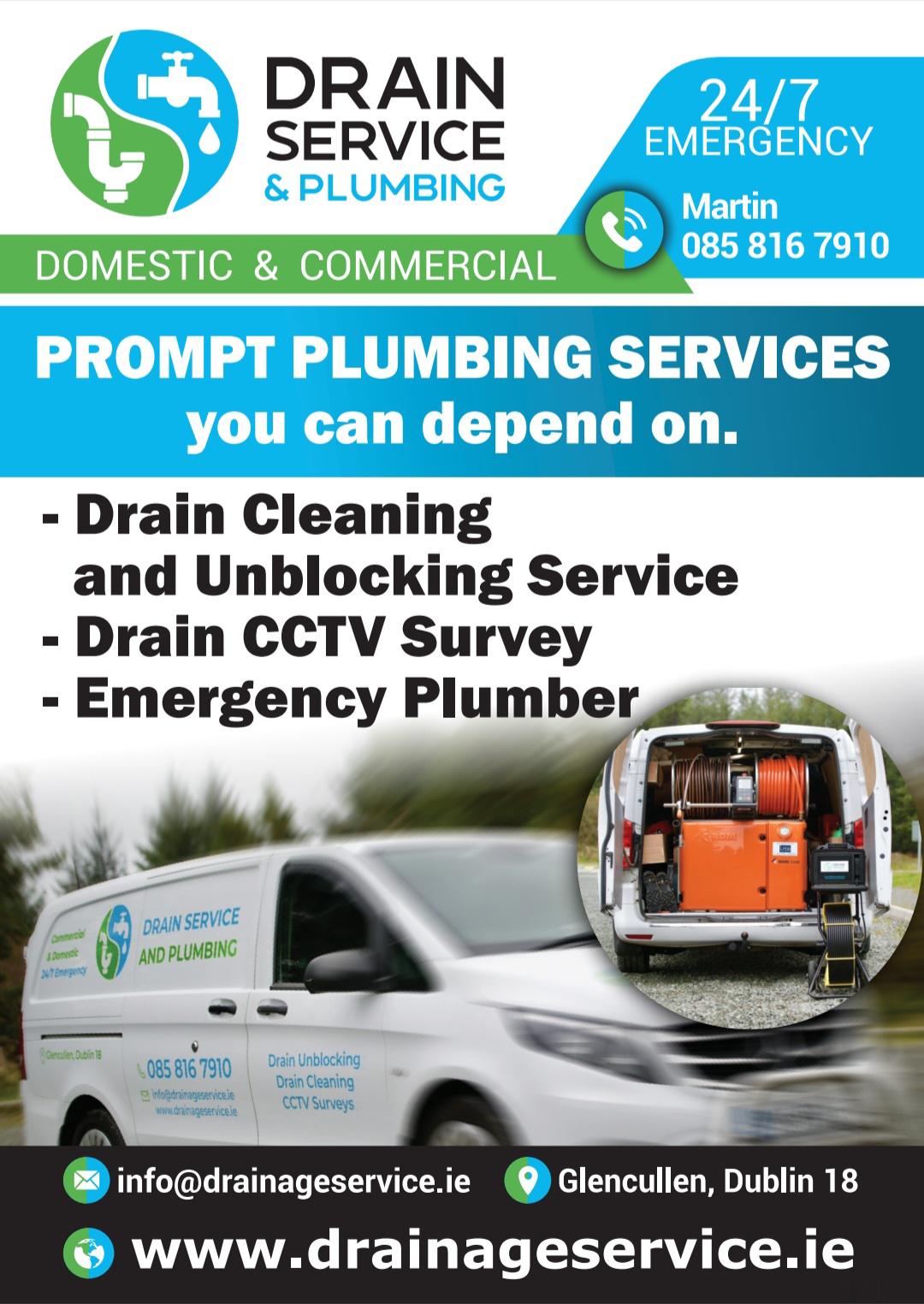 Drain Jetting, Cleaning & Unblocking, CCTV Drain Survey, Unblocking Toilet, Sink, Shower, Drain and  Drain Service and Plumbing Dublin 085 816 7910