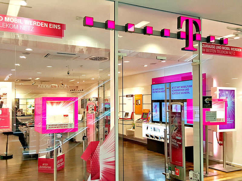 Bilder Telekom Shop - Geschlossen