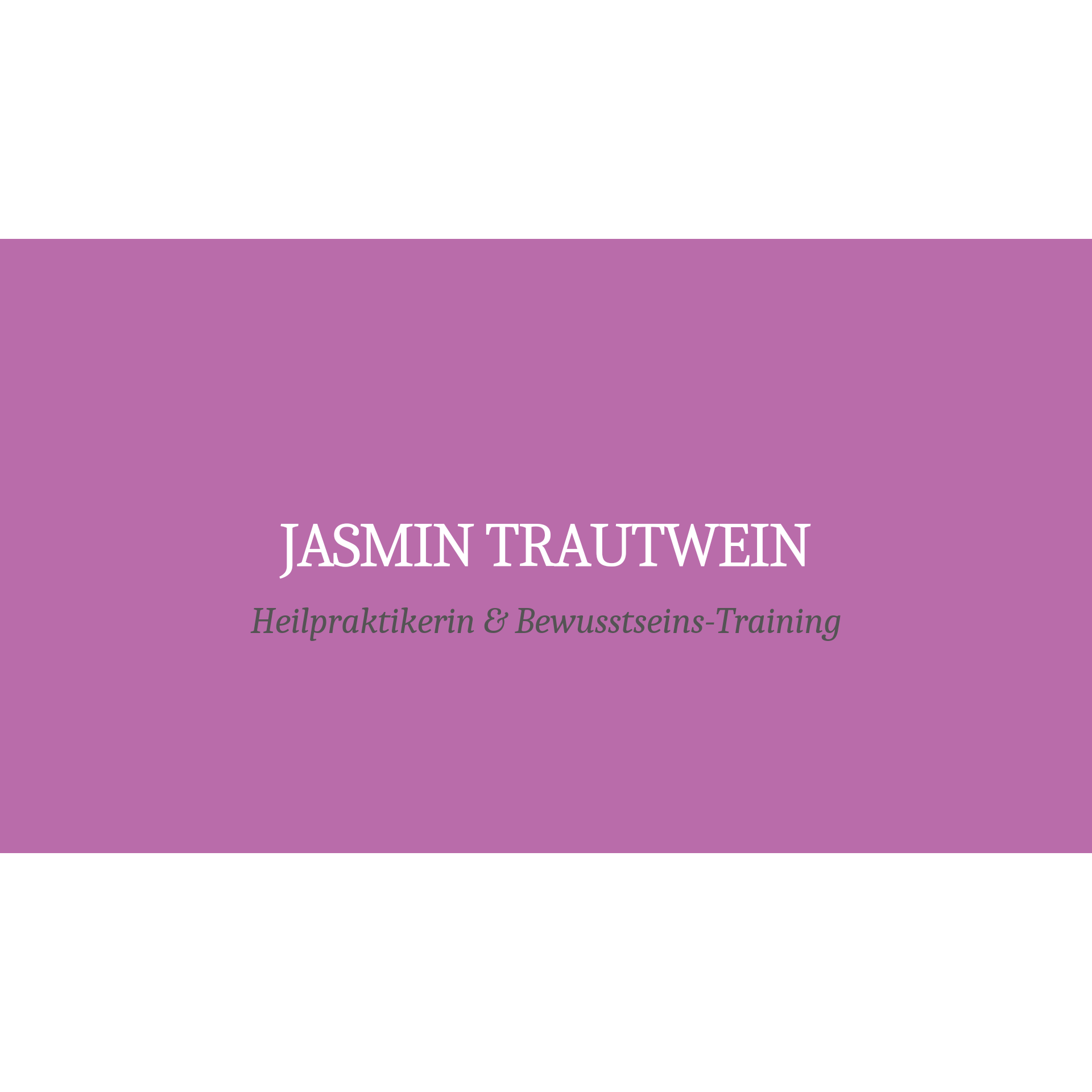 Logo Jasmin Beatrice Trautwein/ L(i)ebenswert & Selbst-bestimmt