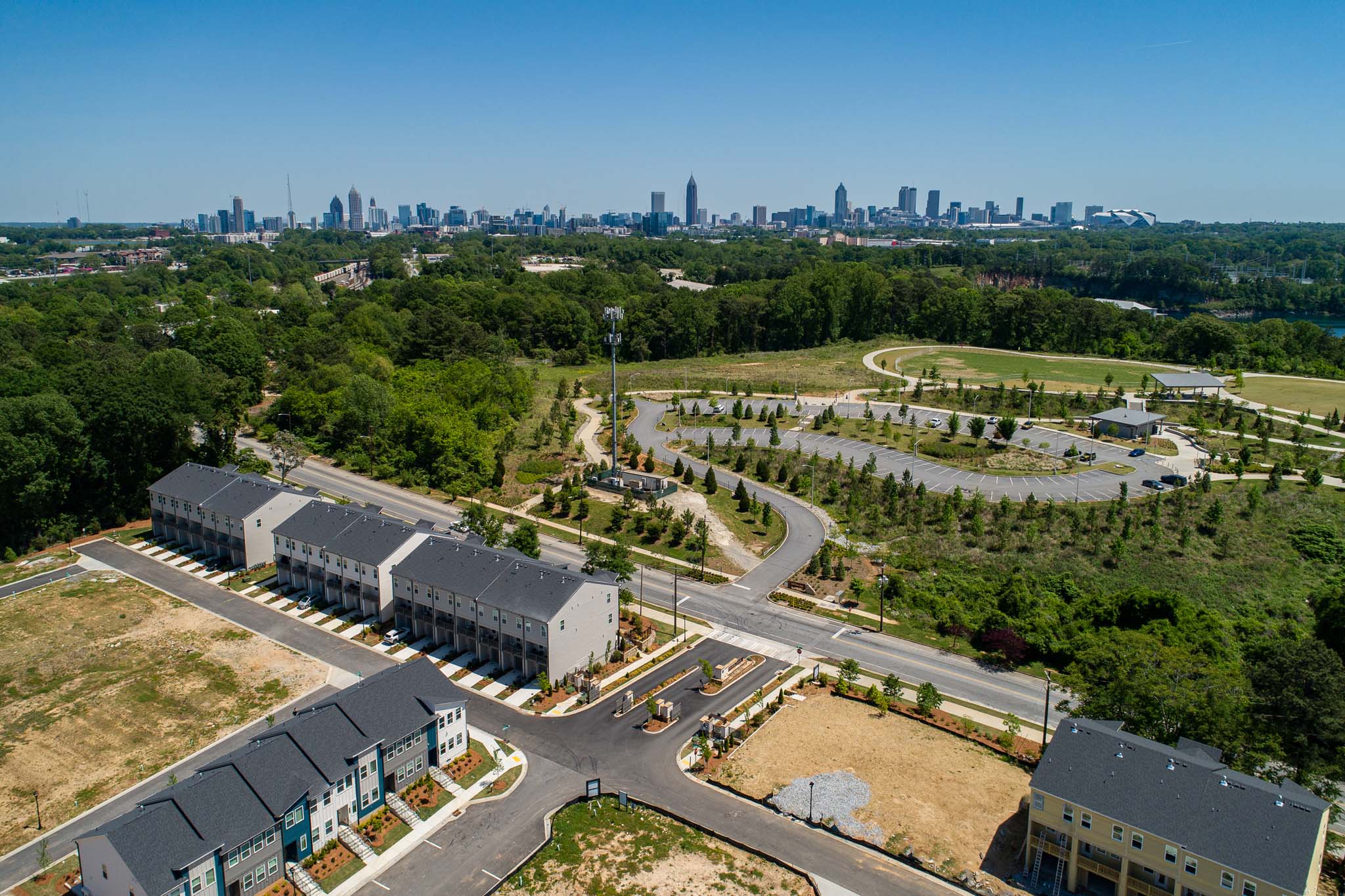 Community Overview at Park Vue in West Midtown by Ashton Woods