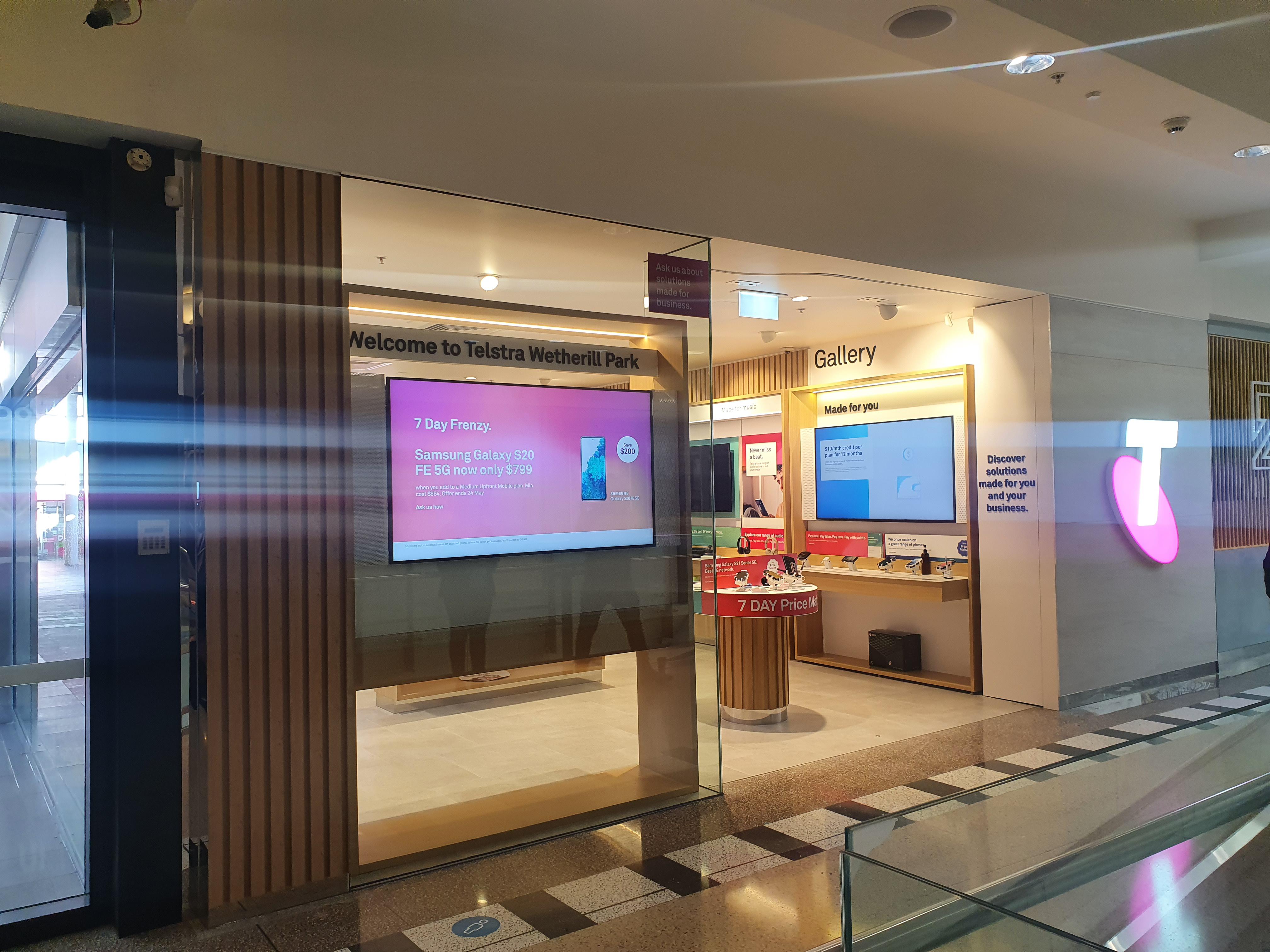 Images Telstra Wetherill Park