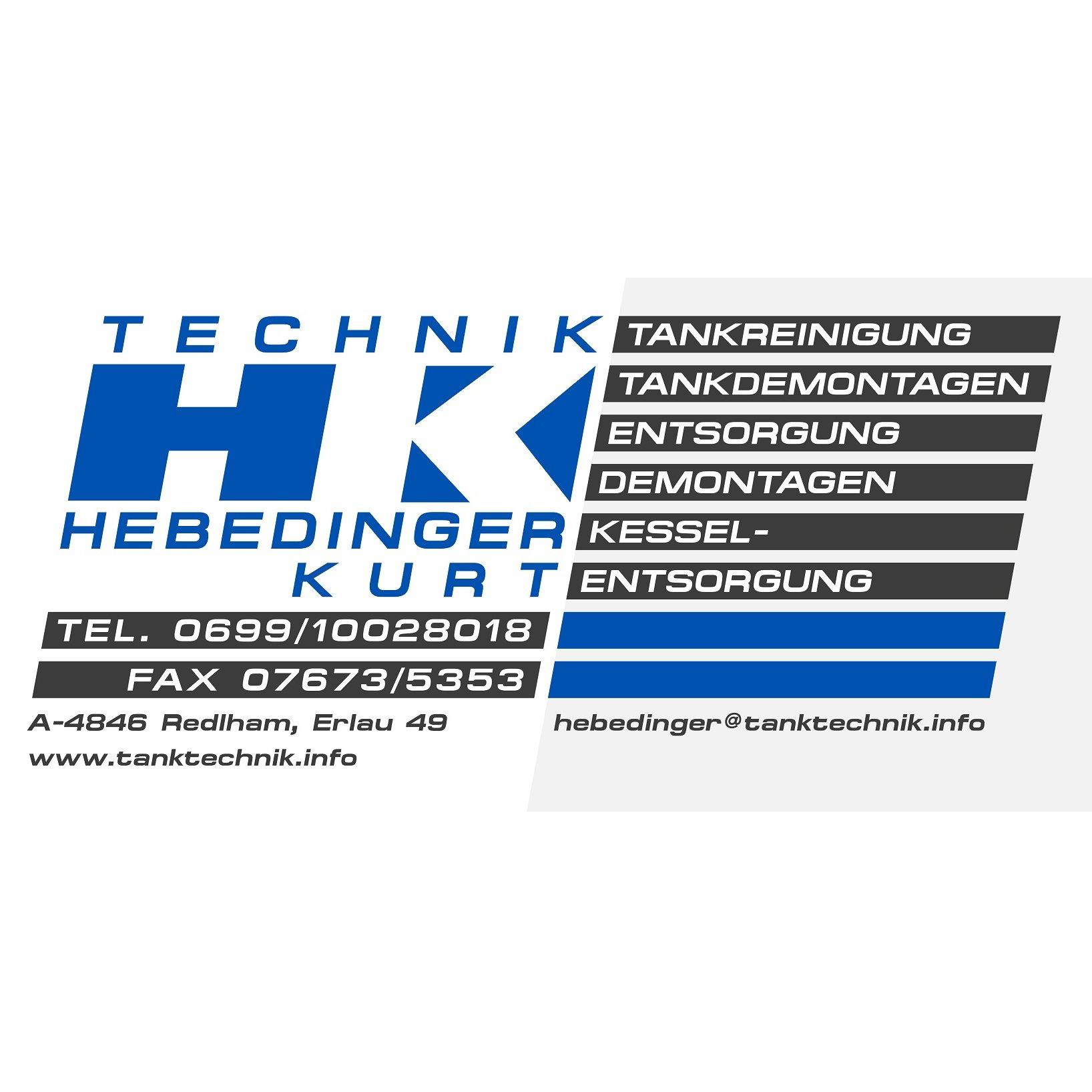 Tankentsorgung HK Tanktechnik Hebedinger Kurt Logo