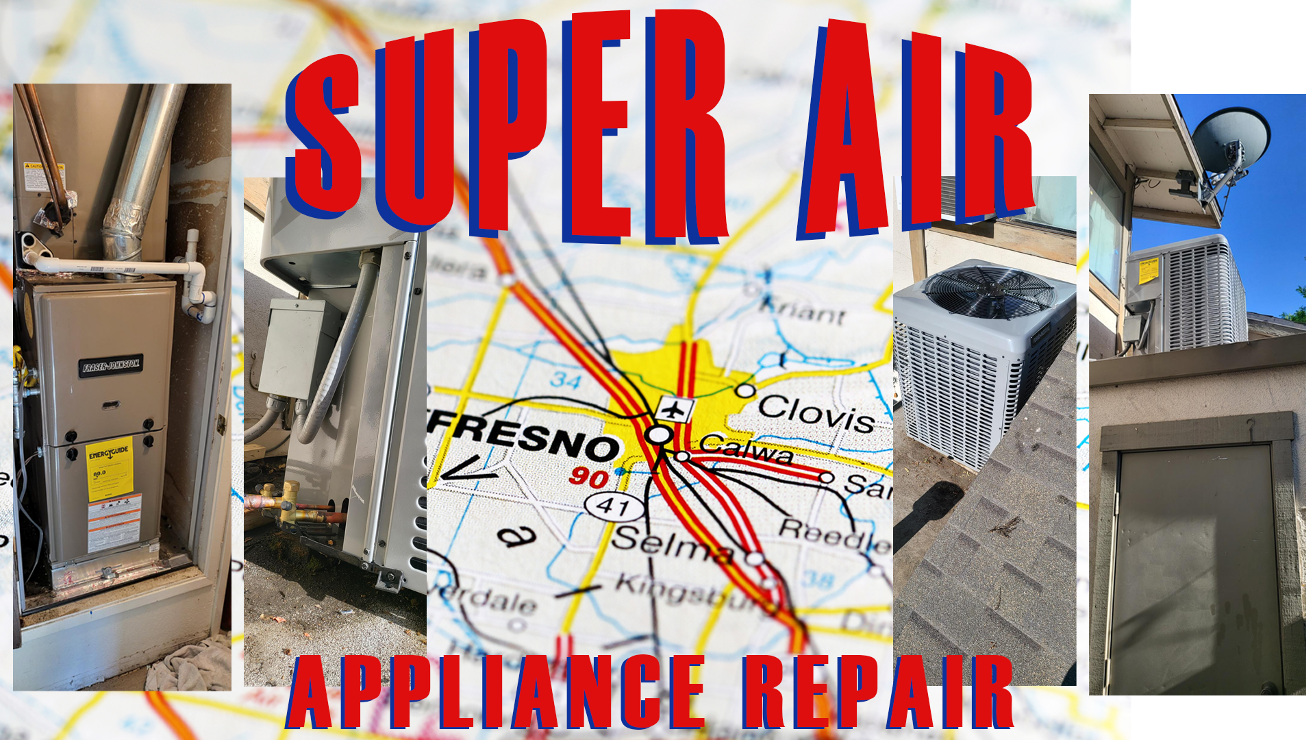 How to get to Fix-It Appliance Repair in Fresno by Bus?