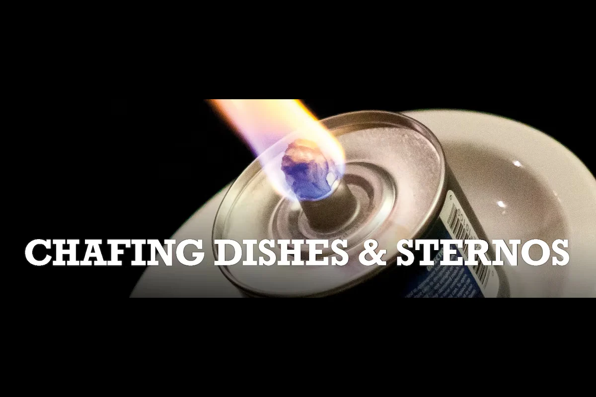 Chafing Dishes & Sternos - Chafing Dishes & Sternos