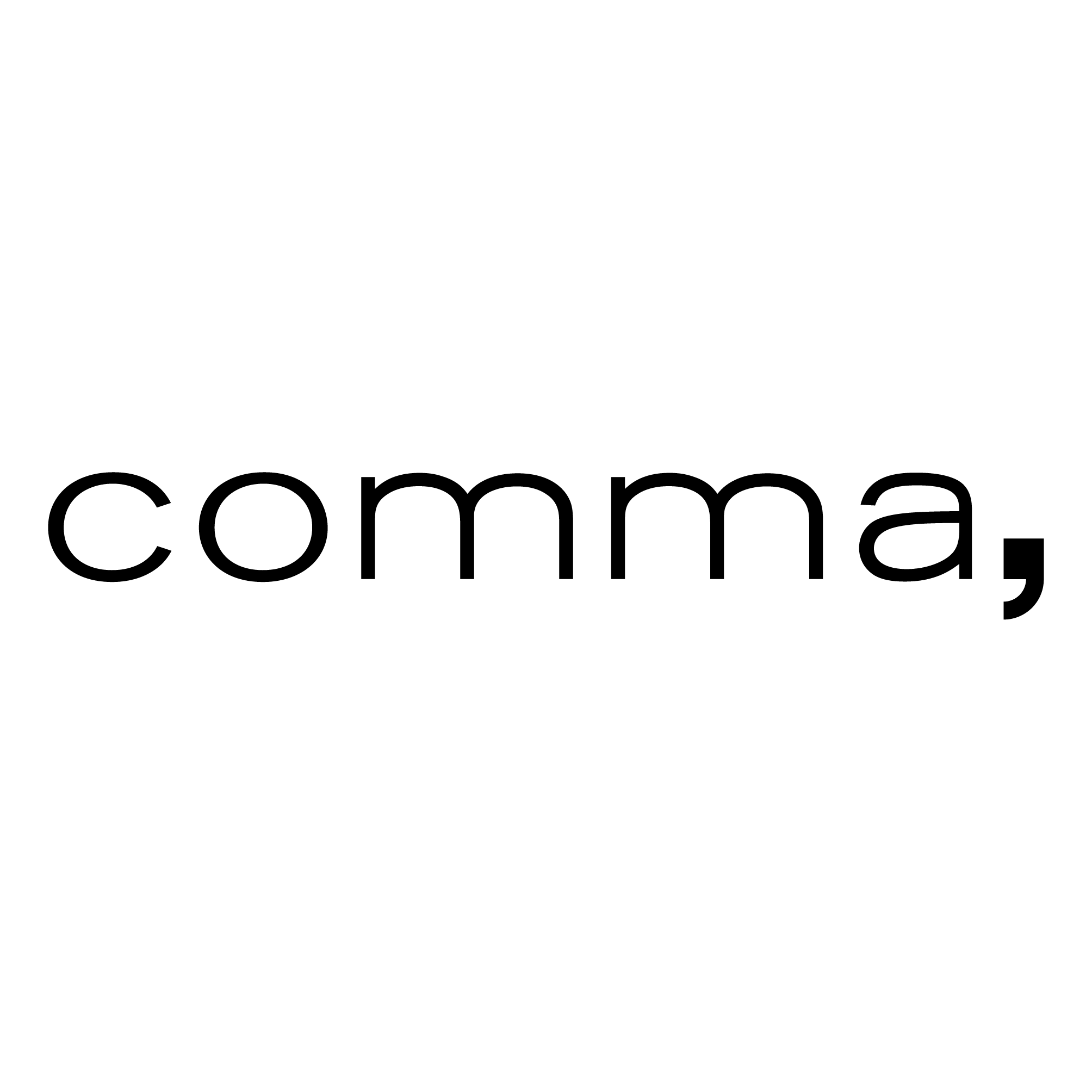 Logo comma - GESCHLOSSEN