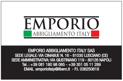 Emporio Abbigliamento Italy - ABITI DA DONNA (DETTAGLIO), ABBIGLIAMENTO E  ACCESSORI, ABITI DA UOMO (DETTAGLIO), VESTITI PER BAMBINI (DETTAGLIO),  Lusciano - Emporio Abbigliamento Italy a Lusciano - TEL: 08118098 -  IT107859800 - Infobel locale.IT