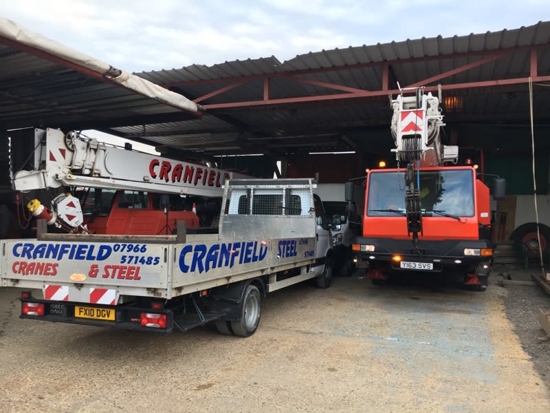 Cranfield Cranes & Steel Basildon 07966 571485