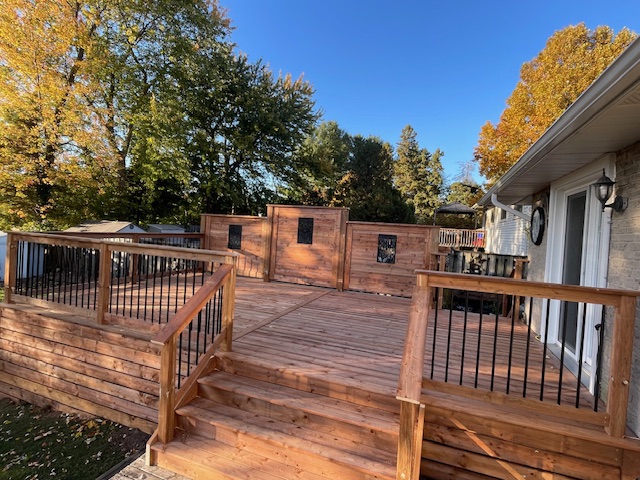 Images Bulldog Fence and Deck