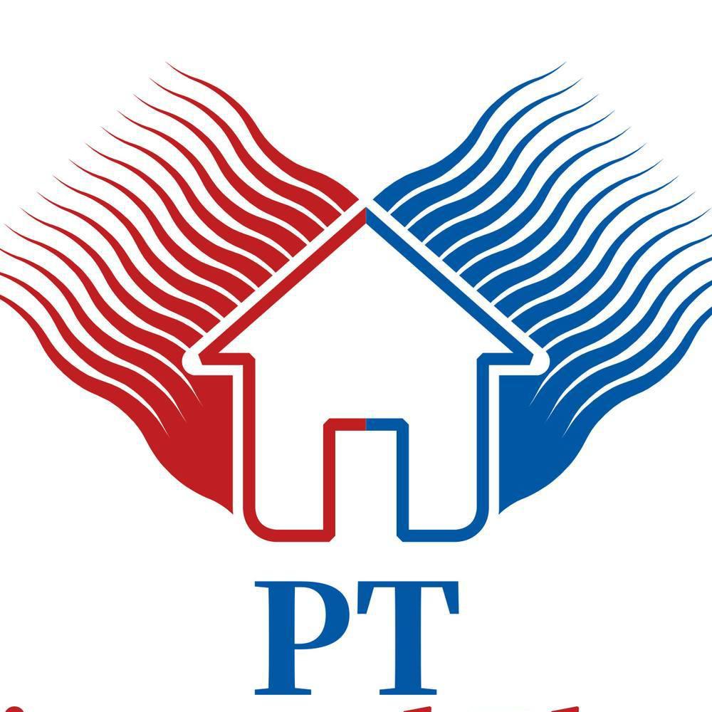 PT Heating and Plumbing Logo