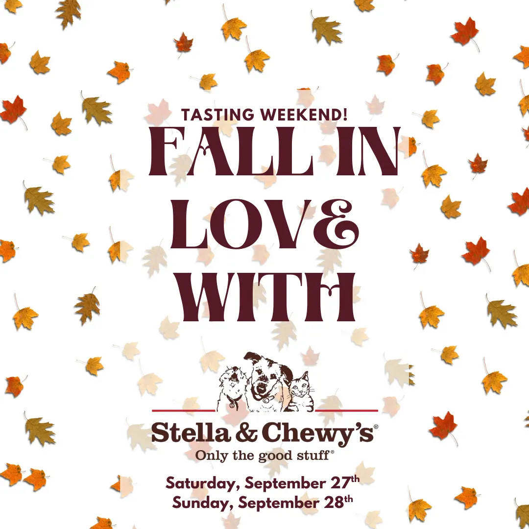 Image of Local Pet Event Fall in Love with Stella & Chewy's - Tasting Weekend Event Nearby