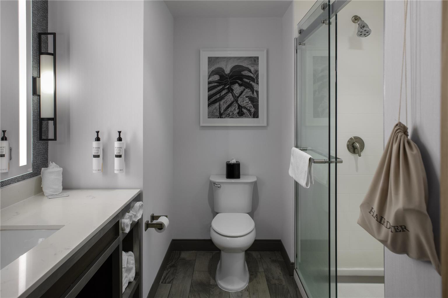 Guest room bath