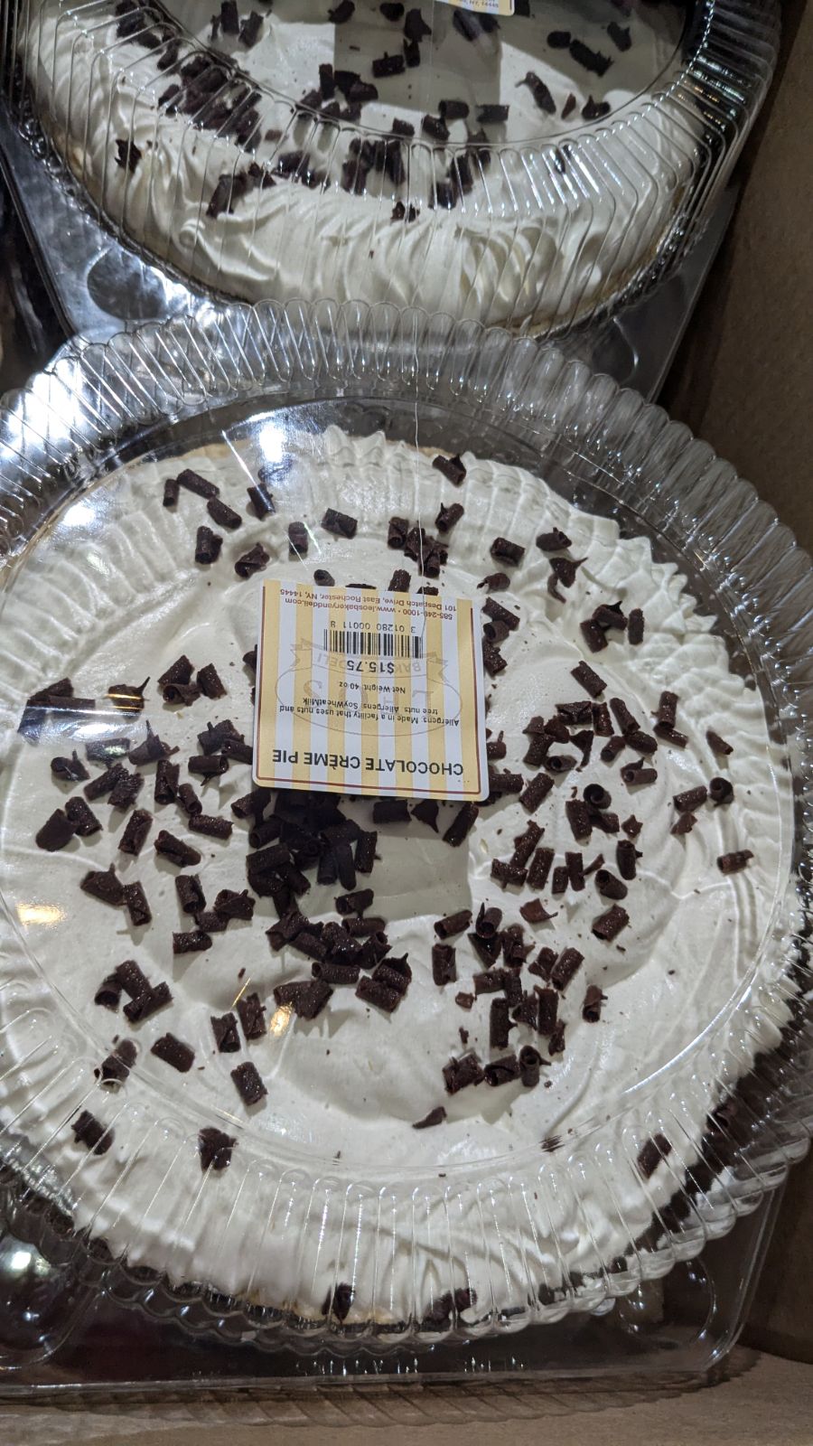 Pie from Leo's Bakery!