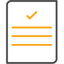 Approved report icon.