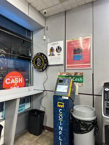 Images CoinFlip Bitcoin ATM - CFSC Checks Cashed 47th & Halsted Currency Exchange and Auto License (Chicago)
