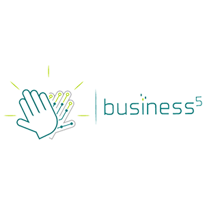 Logo "Mit Business High5 schaffen wir für vor allem für regional- lokal ansässige Unternehmen 
eine überdurchschnittlich effektive Offline- Marketingvariante in hochwertigem Ambiente."    
(Sylvana Zoller)