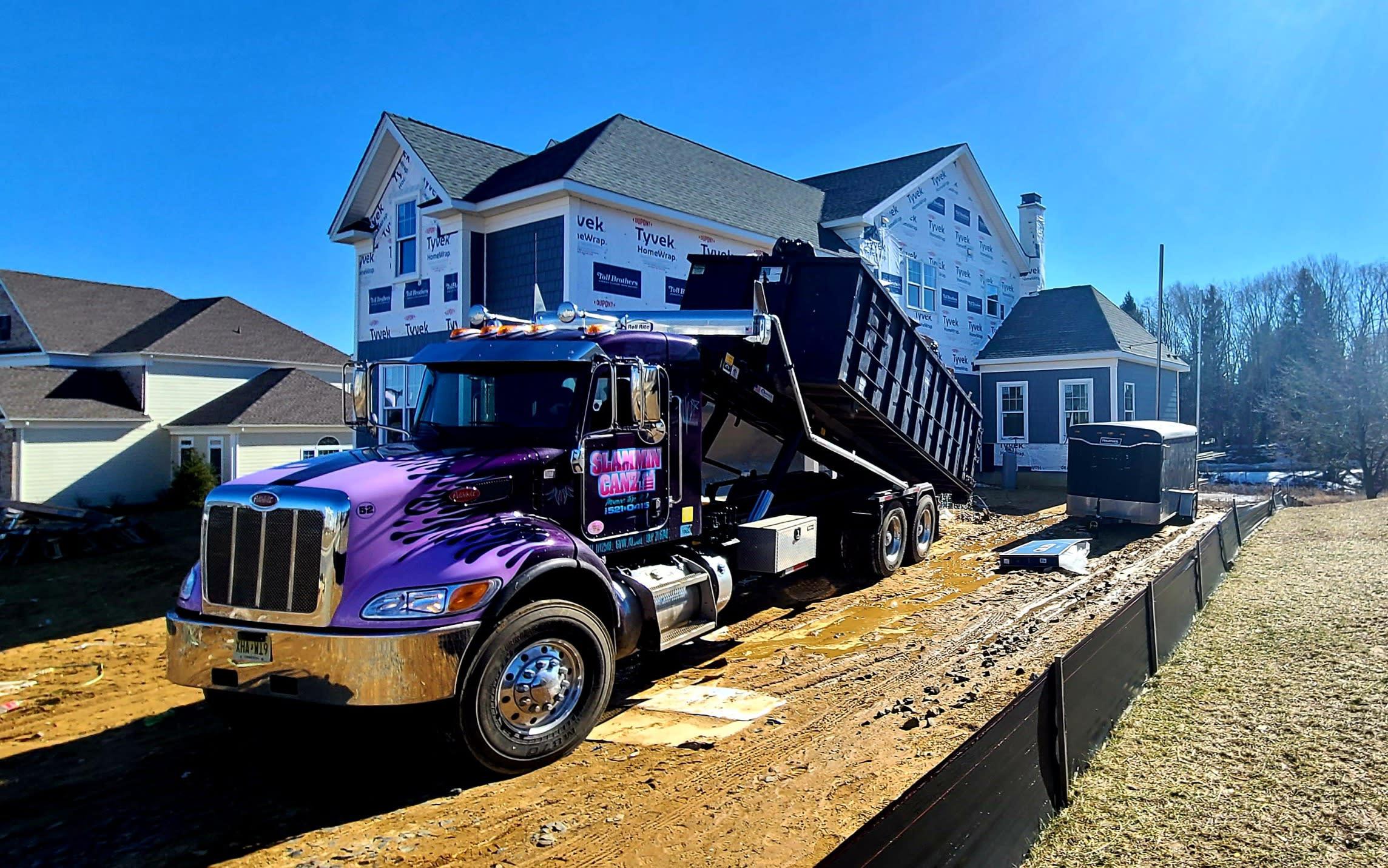 New Construction Dumpster