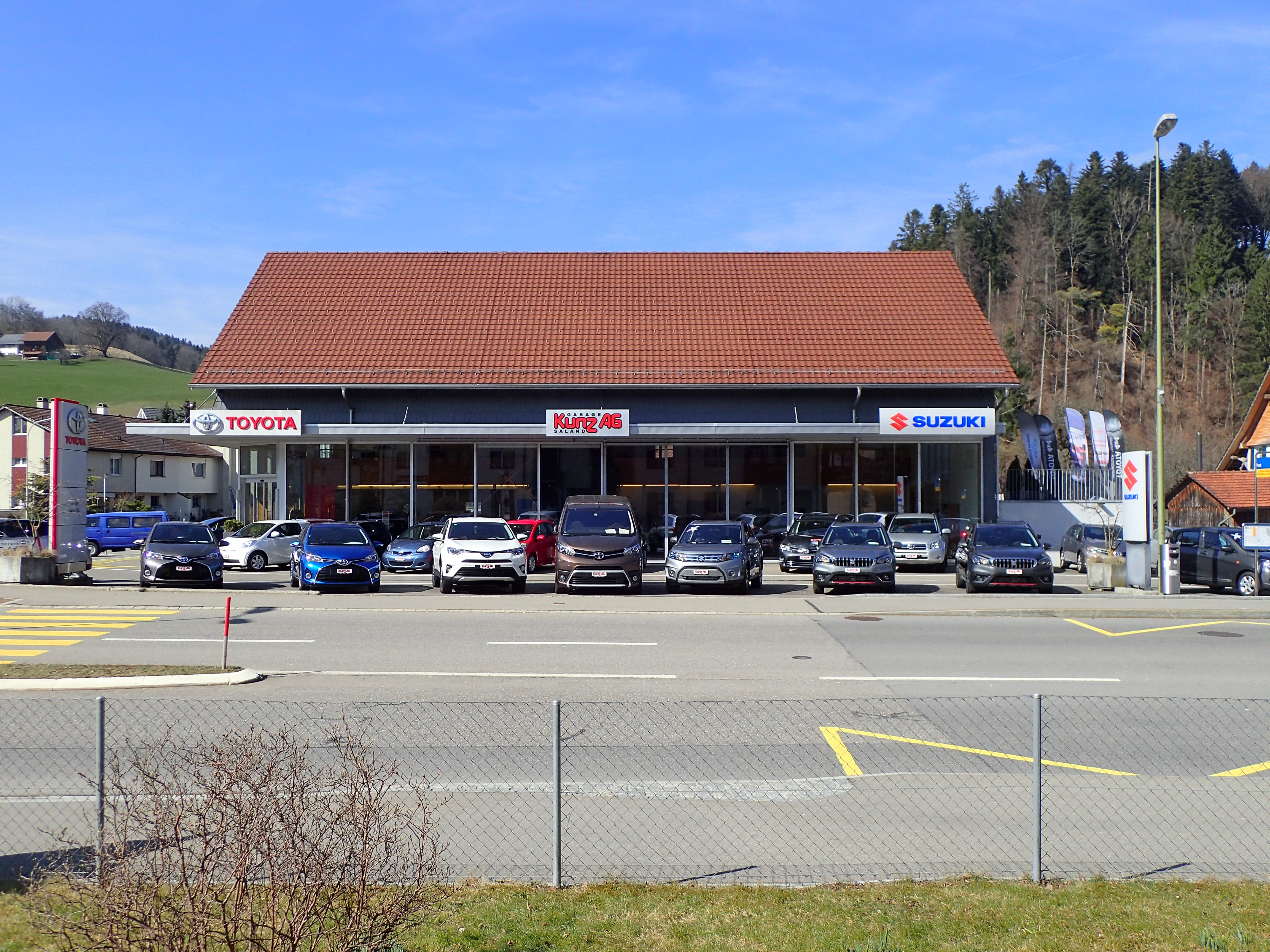 Garage Kunz AG, Würzacherstrasse 2 in Saland