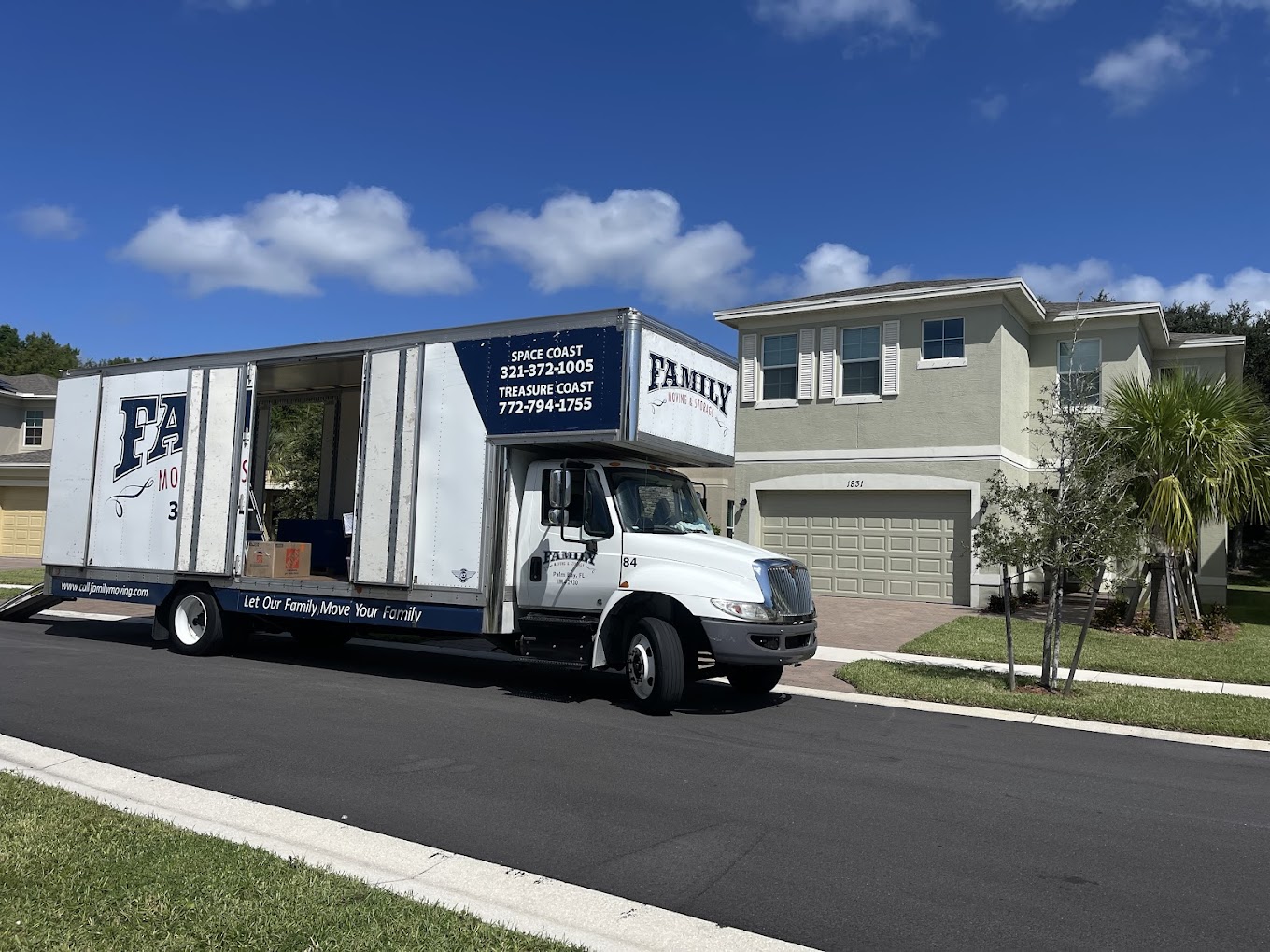 Family Moving & Storage truck