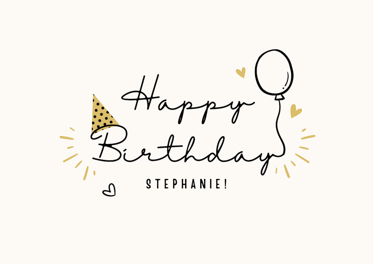 Happy birthday, Stephanie! Stephen Simmons - State Farm Insurance Agent Aberdeen (443)760-3313