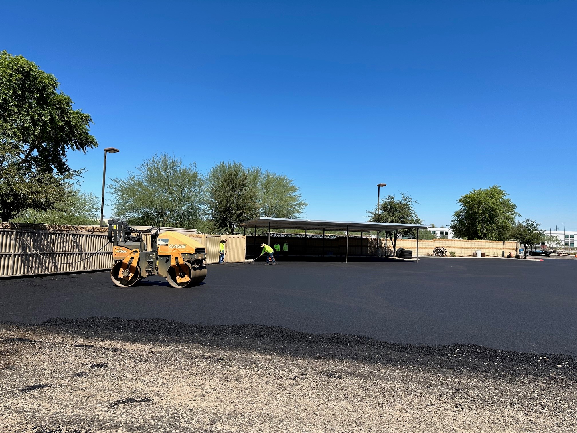 Pavement remove and replace at business center/Chandler, Arizona/Call today to schedule your free evaluation and estimate to protect your business investments