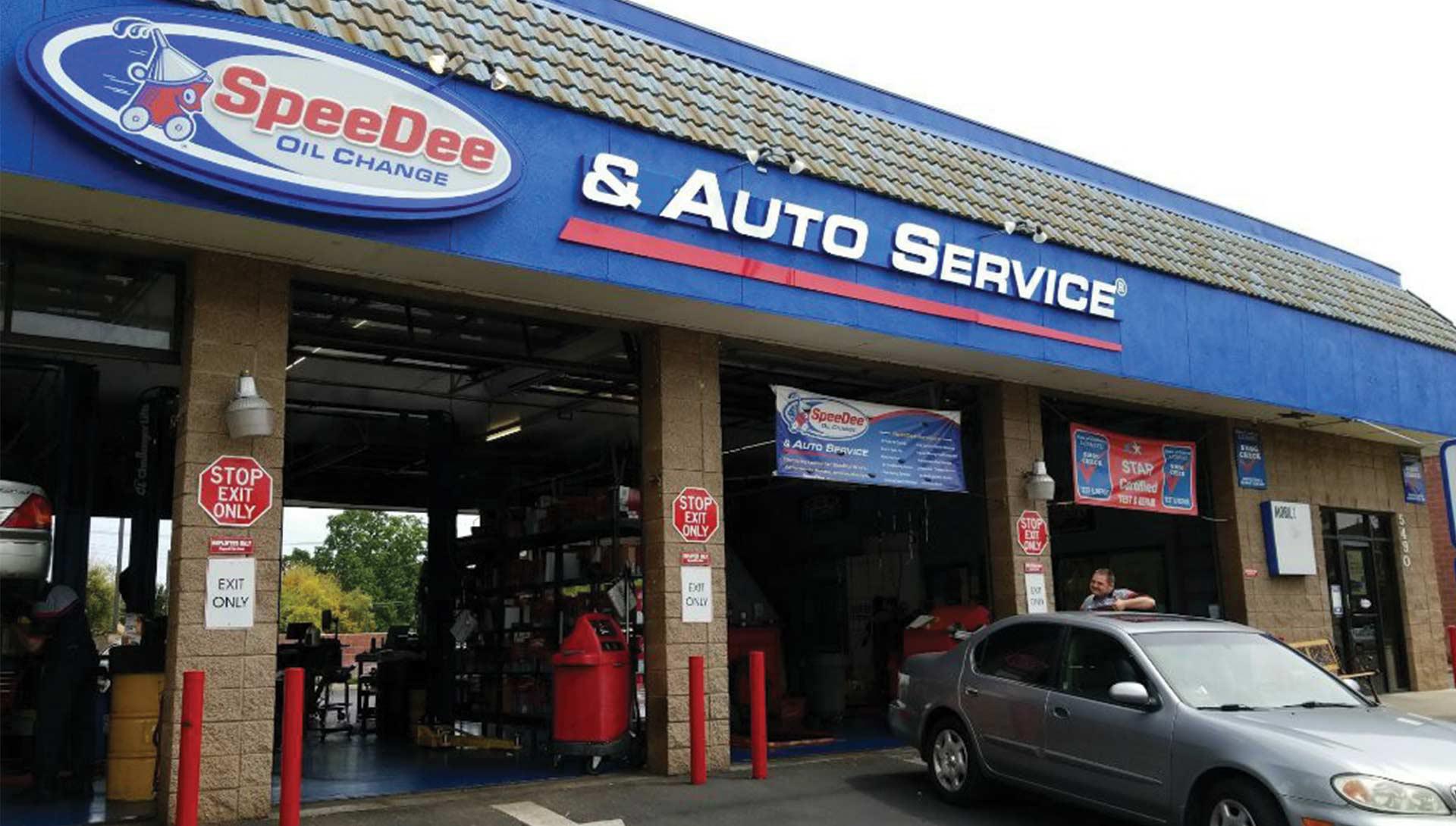 Speedee oil change & deals auto service