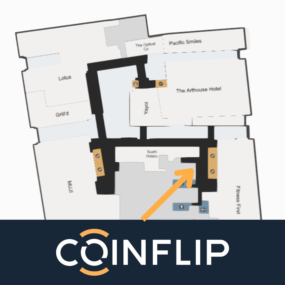 CoinFlip Bitcoin ATM - The Galleries Sydney (Sydney) Sydney (13) 0068 9526