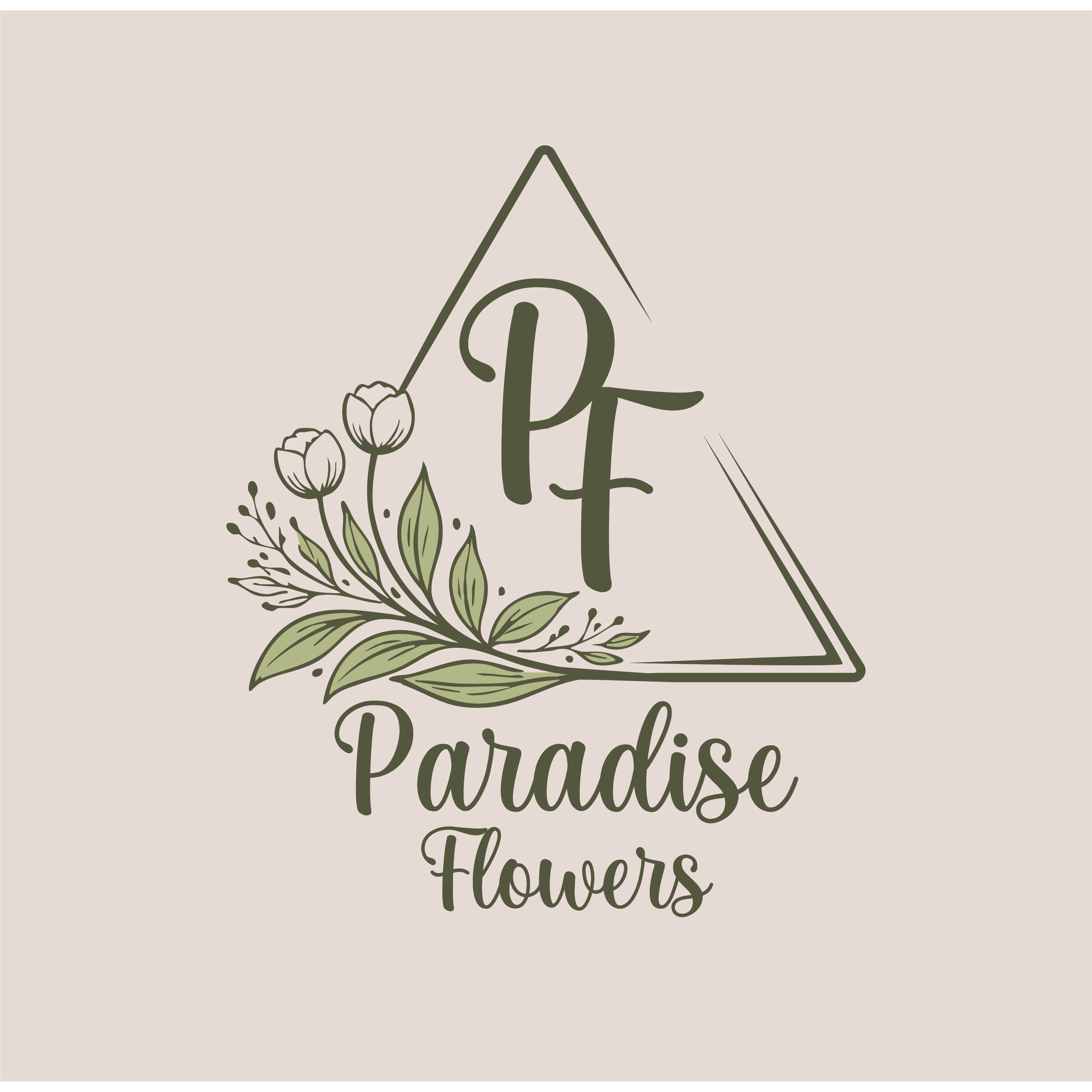 Paradise Flowers of Livingston Logo