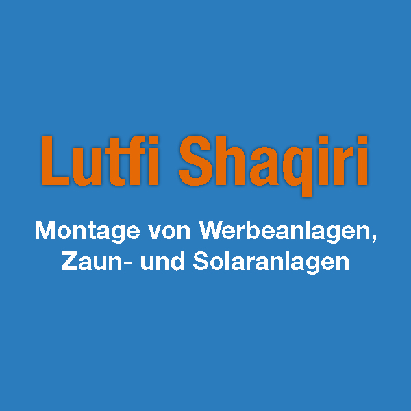 Lutfi Shaqiri in Dorsten - Logo