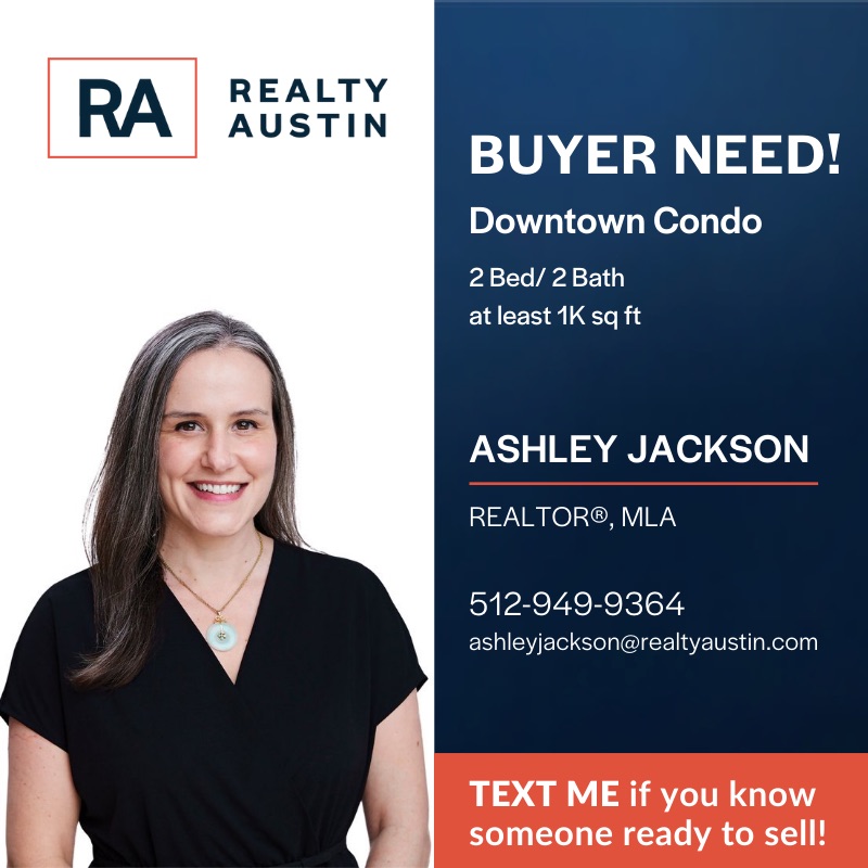Images Ashley Jackson - Mueller Residential Group at Realty Austin | Compass, Principal REALTOR