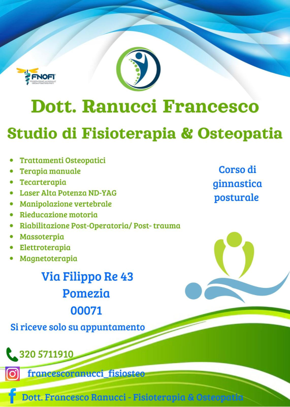 Images Dott. Ranucci Francesco Studio di Fisioterapia & Osteopatia