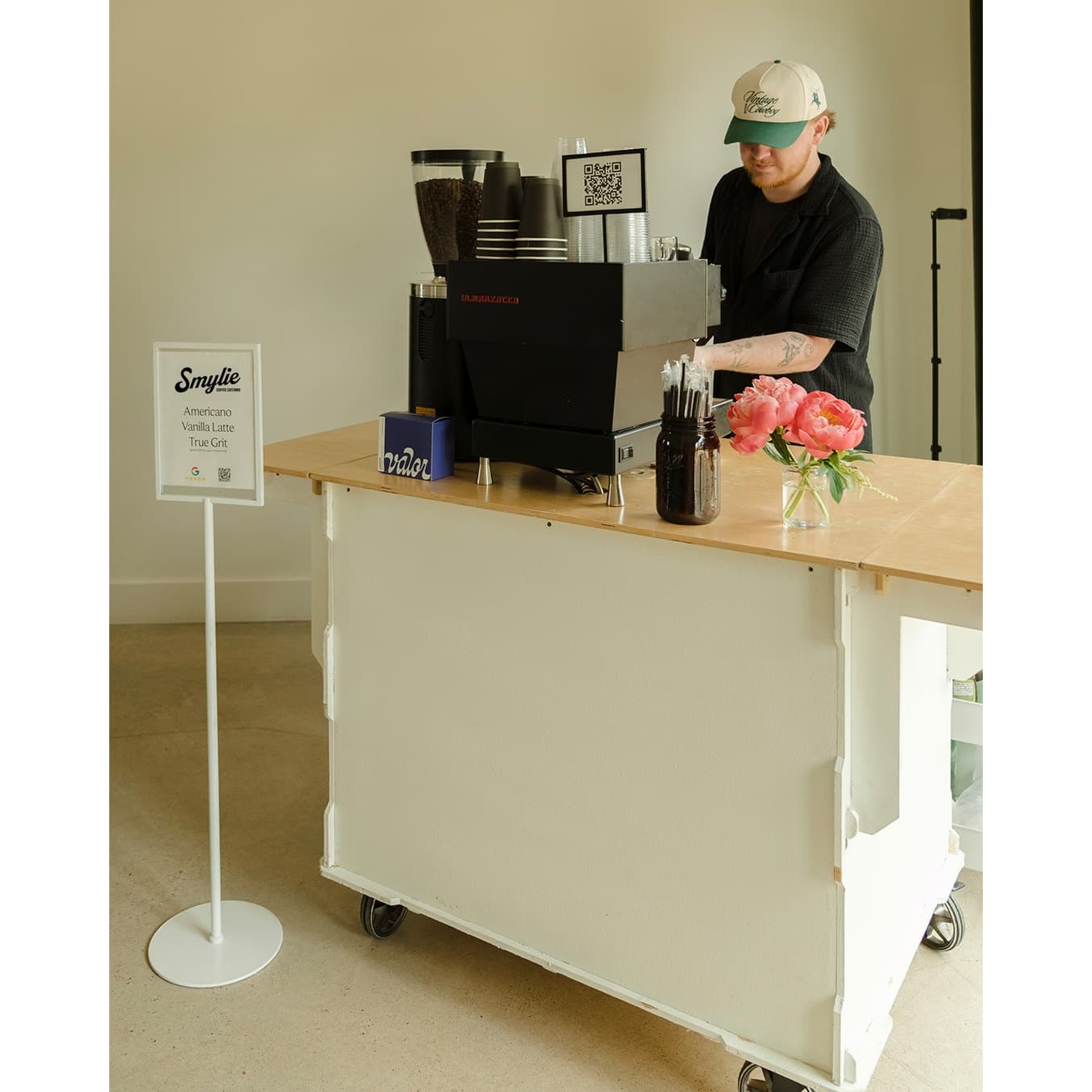 Austin TX Smylie coffee catering espresso cart 