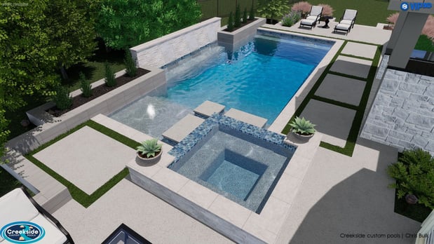 Images Creekside Custom Pools