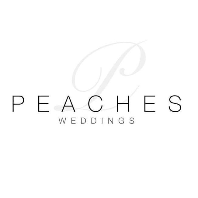 LOGO Peaches Wedding Shop Ltd Harlow 01279 414101