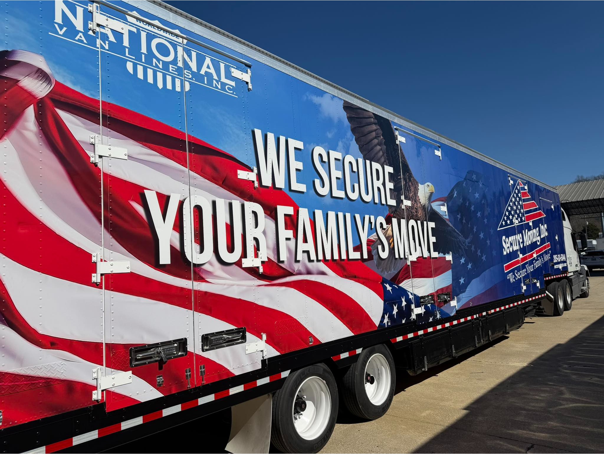 Secure Moving offers interstate moves or local intrastate moves.