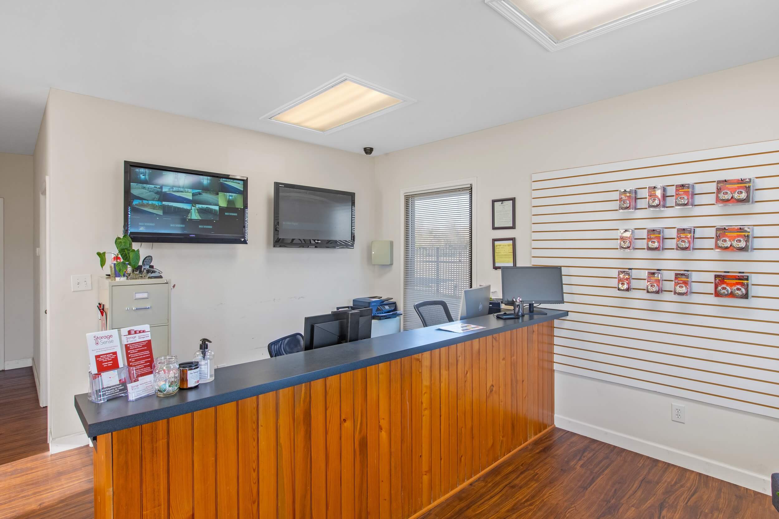 Office Interior of Storage Facility