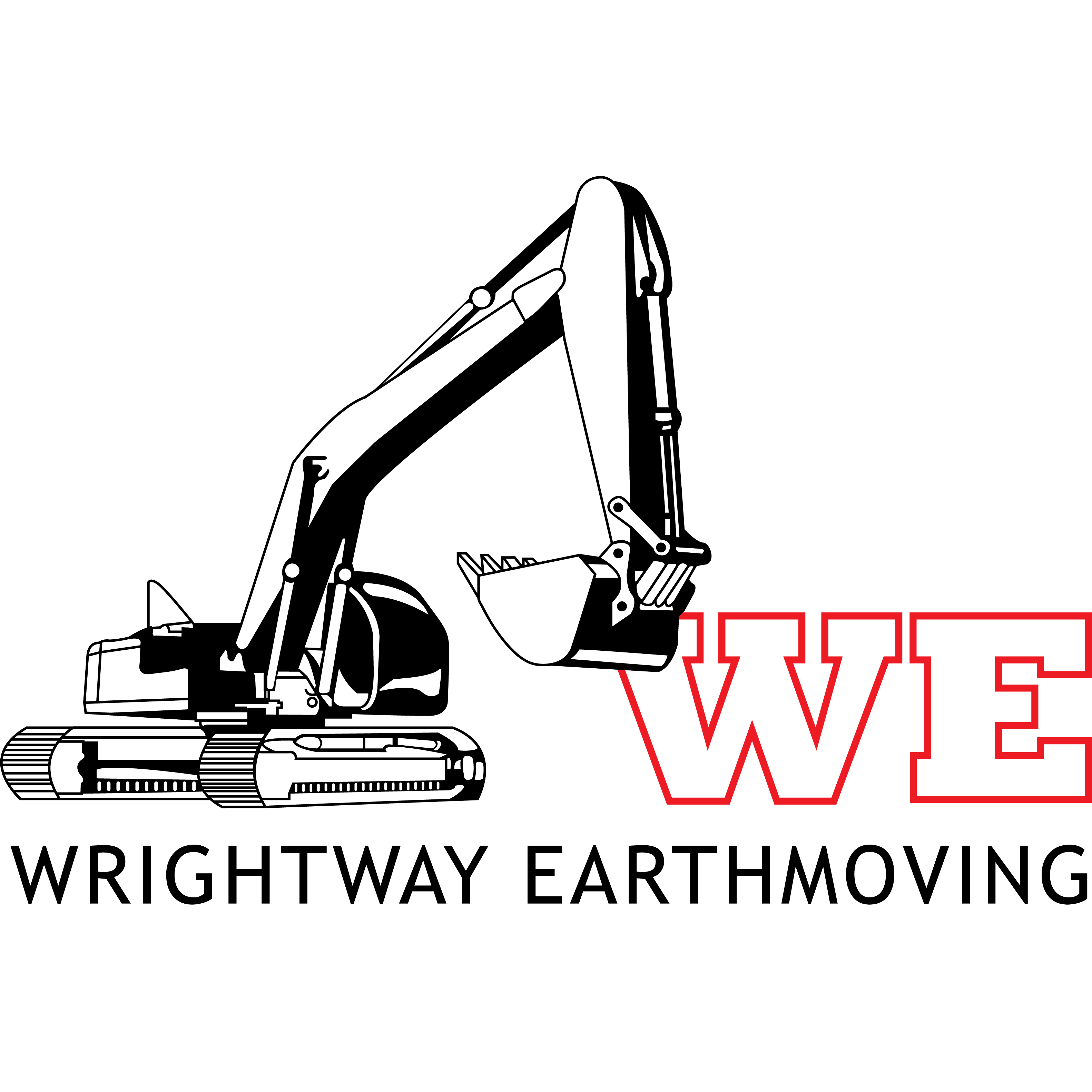 Wrightway Earthmoving Logo