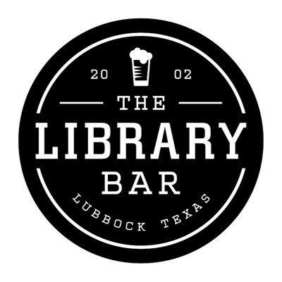 The Library Bar Lubbock Logo